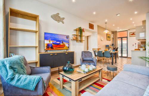 VILLA 139 LA VAGUE - FRONT DE MER - appartement contemporain et terrasse sur cour - 2 à 6 personnes - Rez-de-chaussée - Photo 3