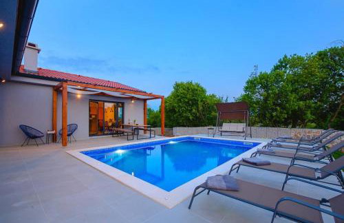 Villa Balun in Orihi - 3 bedrooms - pool - garden - sauna - Foto 52