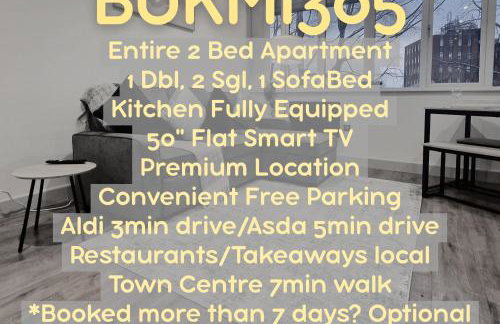 Uebert Heights 2bed Slps up to 6 Central Cannock Location 5min Walk to Cannock Town - Foto 6