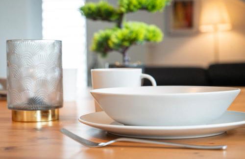 Köstlbach Apart I Ferienwohnung bis 3 & 6 Personen I Nürnberg I Neumarkt I Messe I Natur I Küche I Parken I Waschmaschine I Garten - Foto 35