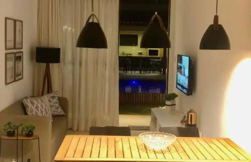 Flat Praia da Caueira - Flat com piscina a 100m da praia - Foto 34