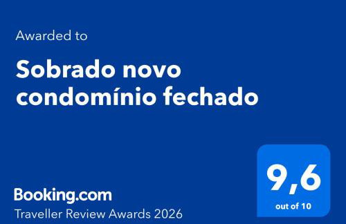 Sobrado novo condomínio fechado - Foto 3