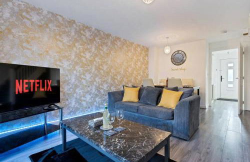 Luxury Birmingham City Centre Townhouse with FREE Parking - Sleeps 4 - Perfect for Contractors, Business Travellers, Families and other Groups - Near Bullring, Newstreet, Selfridges, NEC, NIA & Birmingham airport - Foto 39