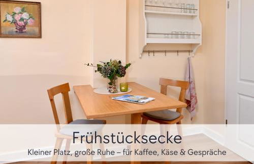 Amalias Burgwohnung - stilvolles Apartment mit Aufzug & Garten in der Hinterburg Schlitz - 2 Schlafzimmer, Parkplatz, Historisches Flair für Paare & Ruhesuchende - Foto 17
