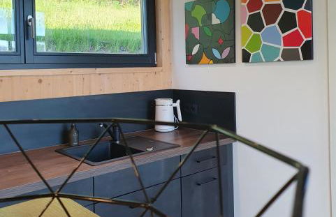 Odenwald-Lodge mit Infrarotsauna und E-Ladestation "Haus Purpur" - Foto 12