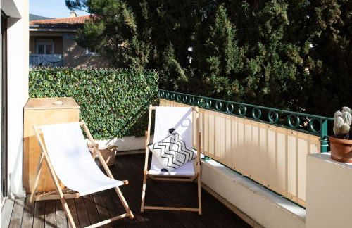 #11 Alex suite terrace parking AC 2 BDR 5mins to sea - Foto 30