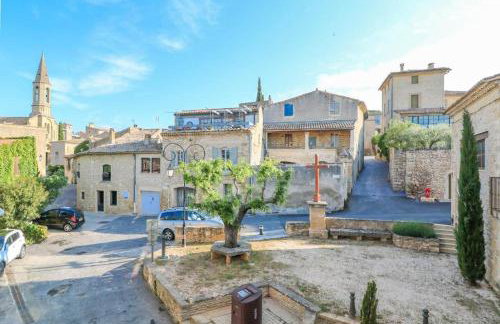 Villa 10 P piscine lagon avec vue époustouflante proche Uzès - Foto 44