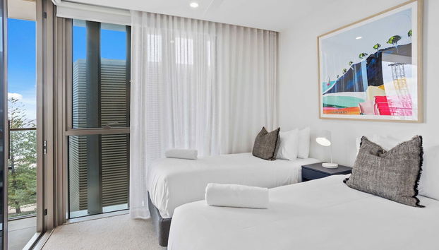 Luxury Ocean View Burleigh Apartment - Foto 4, Habitación
