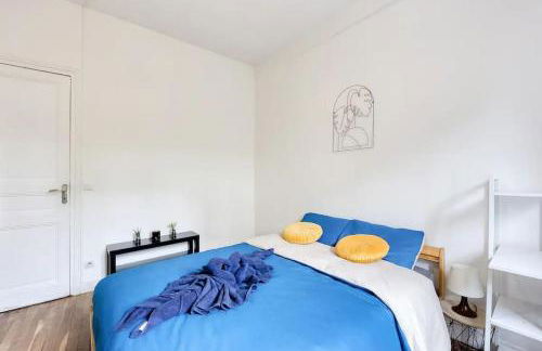 Cosy bleu proche arena JO (Bercy), RER C, métro 7 - Foto 15