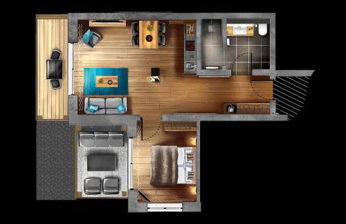 Luxury Apartment Murmeltier mit 4-Sterne Hotelanbindung - Foto 36