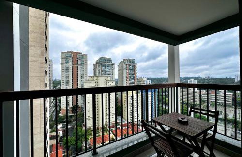 Studio com piscina a 1 minuto a pé do Metrô Brooklin - Foto 23