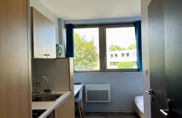 Studio 65 Rénové et Équipé - Nancy Brabois proche CHRU,CESI,FAC - Foto 6