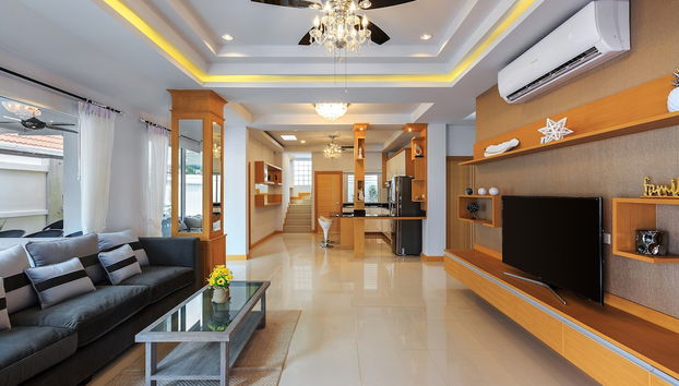 Zona de estar del vestíbulo