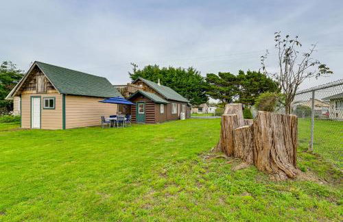 Unique Dog-Friendly Log Cabin Short Walk to Ocean - Foto 22