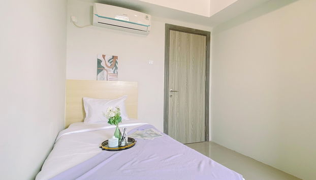 Modern Look 2Br Apartment At Anwa Residence - Foto 4, Habitación