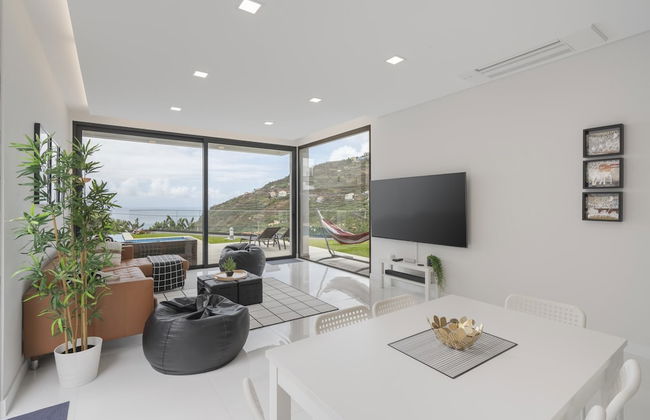 House With Pool and sea View, Pearl of Calheta - Foto 17