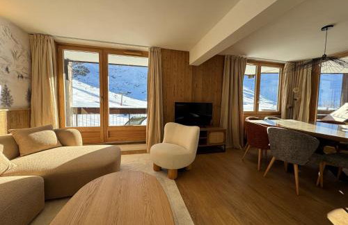 Appartement neuf et cosy les Tommeuses vue splendide, sur piste, Tignes Val Claret - Foto 6
