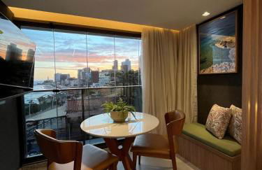 Studio Luxo Barra - vista fascinante mar e farol da Barra - Foto 4