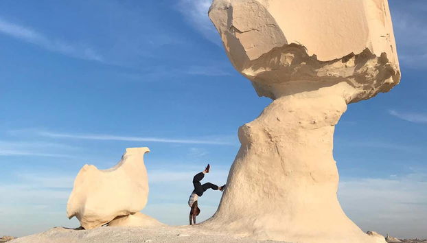 Profitez de l'environnement désertique