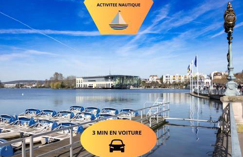 -L'émeraude de Louis XVI- Idéal pour Couple-Solo-Pro 8min de Paris-1min de la gare - Foto 22