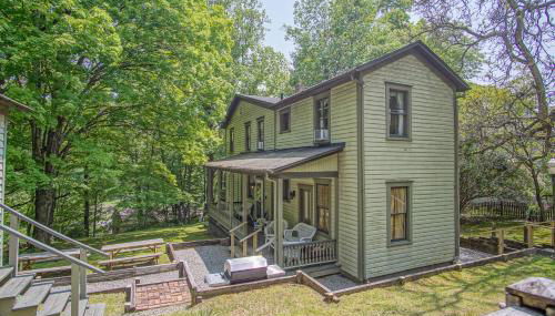 5 Br: Historic Glaab House in Cass, with AC, Amazing Kitchen, Covered Porches, Historical Landmark - Foto 5