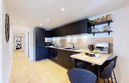 Élégant et Moderne avec Vue Montagne au Coeur de Paradiski - Garage - 8pers - 90m2 - Sabaudinha - Foto 12