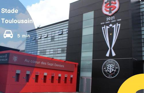 Appartement Ancely tout neuf déco aéro - parking gratuit - Proche Blagnac - Foto 25