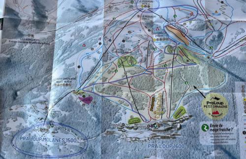 Studio terrasse sud vue montagnes Pra Loup 1500 - Foto 46