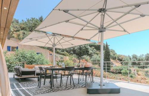 Rooftop villa in Lavandou, panoramic view - Foto 40