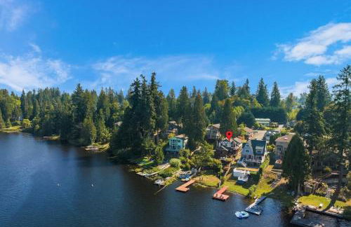 European White Castle on Lake Desire Private Dock - Foto 54