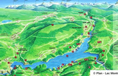 GRENOBLE SUD VARCES Suite privatisée au pied des Montagnes - Foto 19