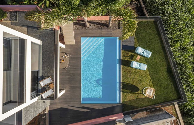 With Pool and Superb sea View - Villa Candelária - Foto 58