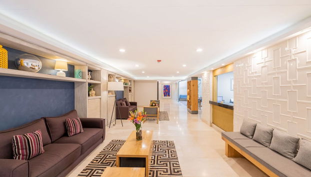 Sitzecke in der Lobby