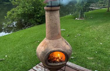 Private Lakefront Dock Firepit Yard Games - Foto 39