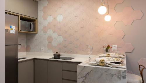 Flat aconchegante - Foto 3, stove, minibar