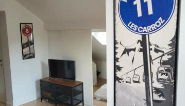 Duplex les Myrtilles LES CARROZ centre station - Foto 2