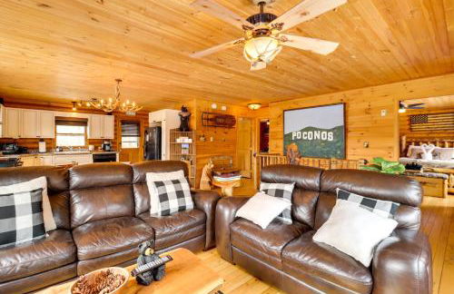 Game Room, Hot Tub! Cabin 9 Mi to Big Boulder Mtn - Foto 5