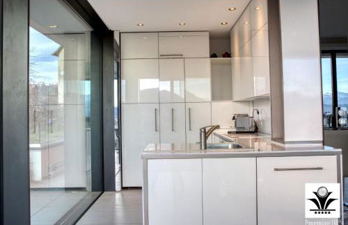 Panoramique 180 lac et montagne et Nid Secret spa romantique - Foto 11