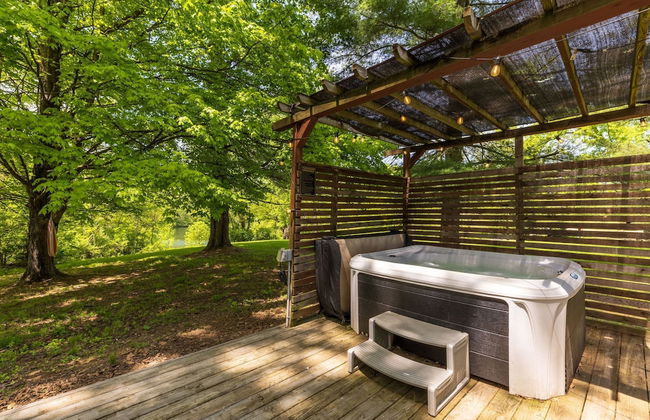 Lake View Hot Tub Modern A-frame - Foto 3