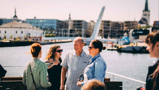 Admire the views from the deck