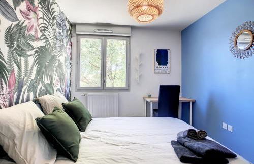 Villa Poète avec jardin 3 Chambres Parking gratuit - Foto 13