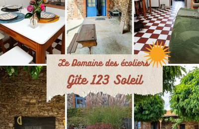 Domaine des Ecoliers - Gîte 123 soleil - Parking privé - Foto 1