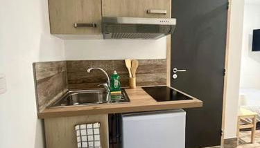 Studio rénové à 15 min de Lyon - Foto 2, minibar