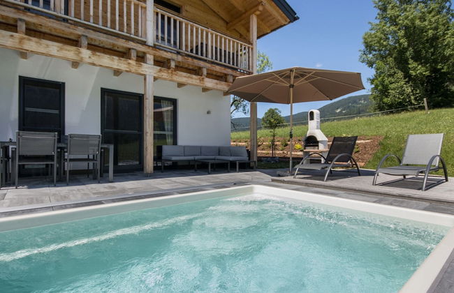 Chalet Gamsknogel mit Privatem Pool und Whirlpool - Foto 27