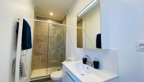 Cozy appart' a deux pas de la gare - Cozy Houses - Foto 4, towels, Shower