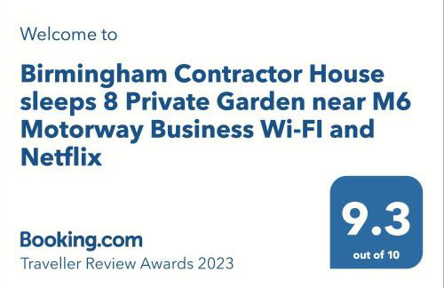 Ryland House Sleeps 8 M6 Access & Garden - Foto 42