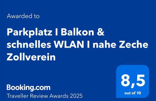 Parkplatz I Balkon & schnelles WLAN I nahe Zeche Zollverein - Foto 13