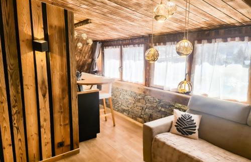 Studio Lachat - Centre village, vue montagnes - AravisTour - Foto 3