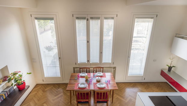 Zona de estar del vestíbulo