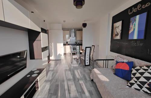 GioGio - Comfortable Stratford Flat with Stunning Views - Foto 8